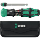 Wera kraftform kompakt 20 ra-r mat Sak, 6-Stéck Bit Set