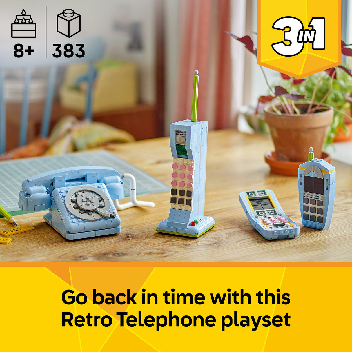 Lego creator 31174 retro telephone