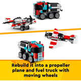Caminhão LEGO LEGO Creator 31146 com helicóptero