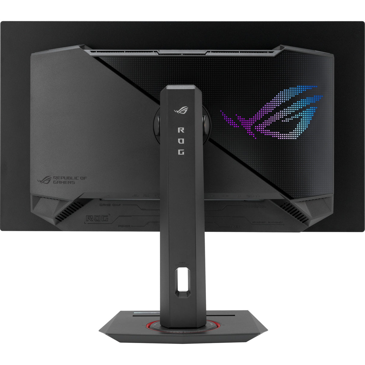 Asus rog strix oled xg27acdng 27 gaming monitor (zwart, 2x hdmi, displayport, 3x usb-a, usb-b, usb-c, 360 hz)