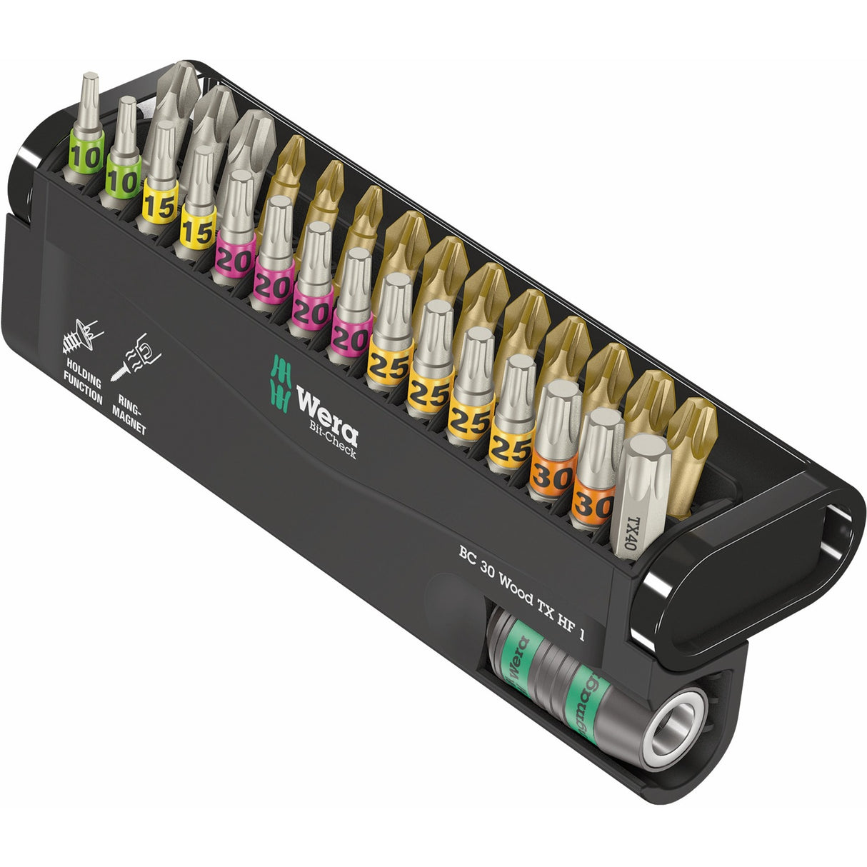 Wera bit-check 30 træ tx hf 1