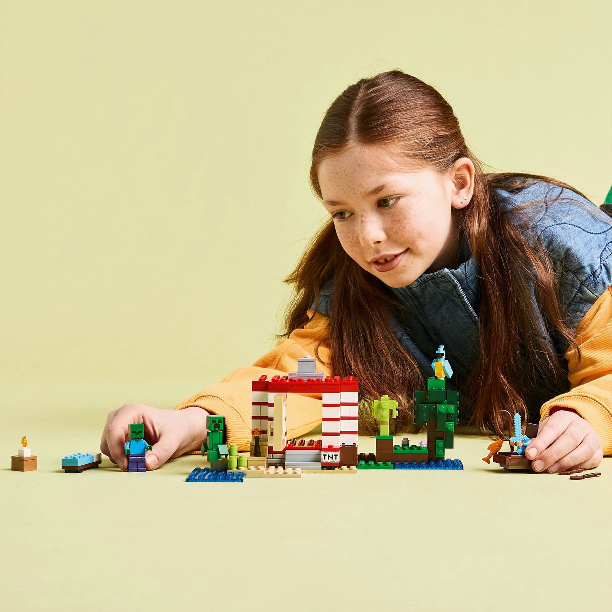 Lego minecraft 21275 la maison de la jungle TNT