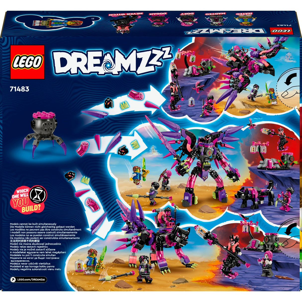 Lego Dreamzzzz 71483 Nočna mora bitja Nether Witch