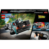 Lego Speed Champions 77256 time machine from Back to the Future