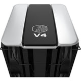 Cooler master v4 alpha 3dhp black cpu-koeler (zwart)