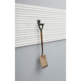 Stanley track wall - universele haak medium houder (zwart)