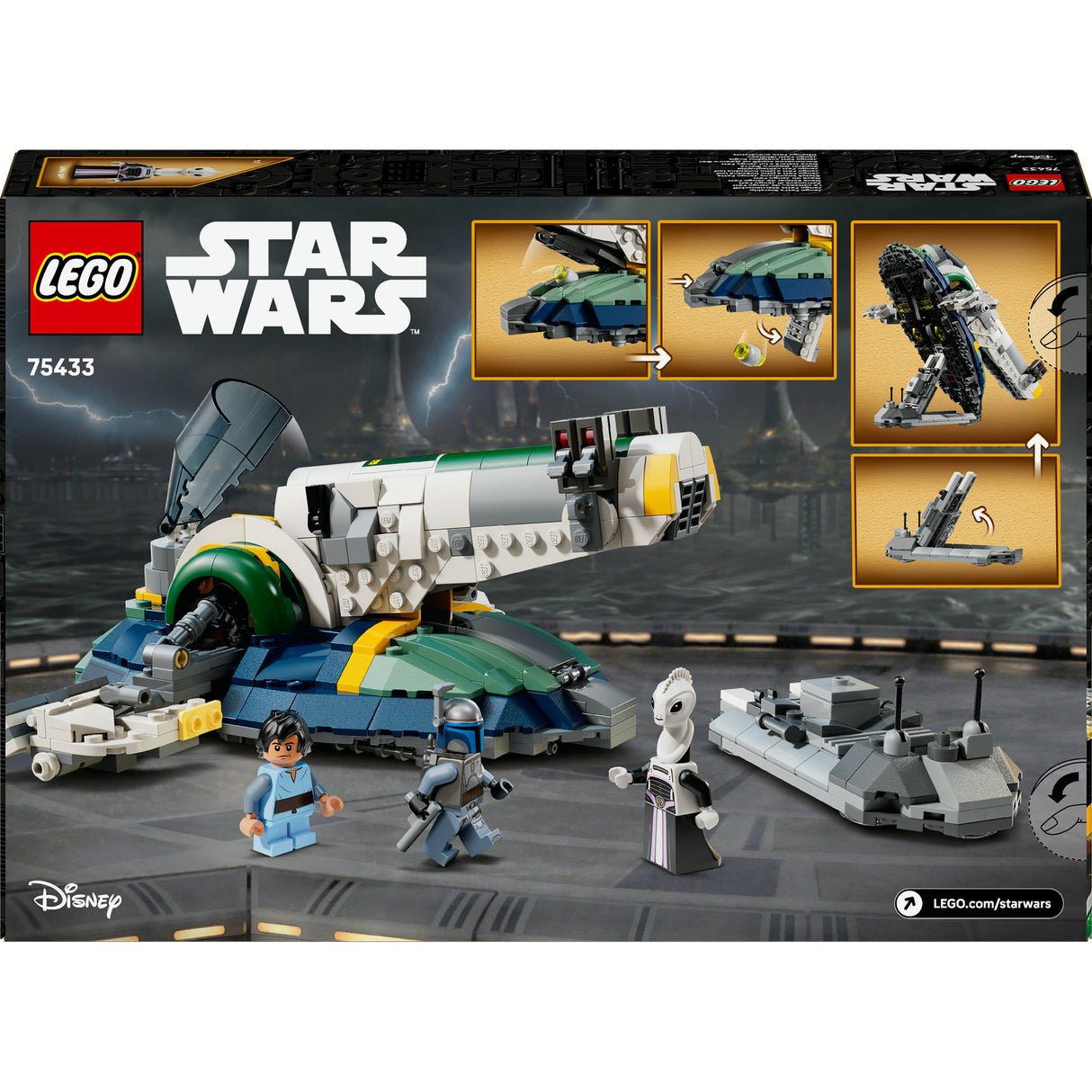 Lego star wars 75433 nave espacial jango fett