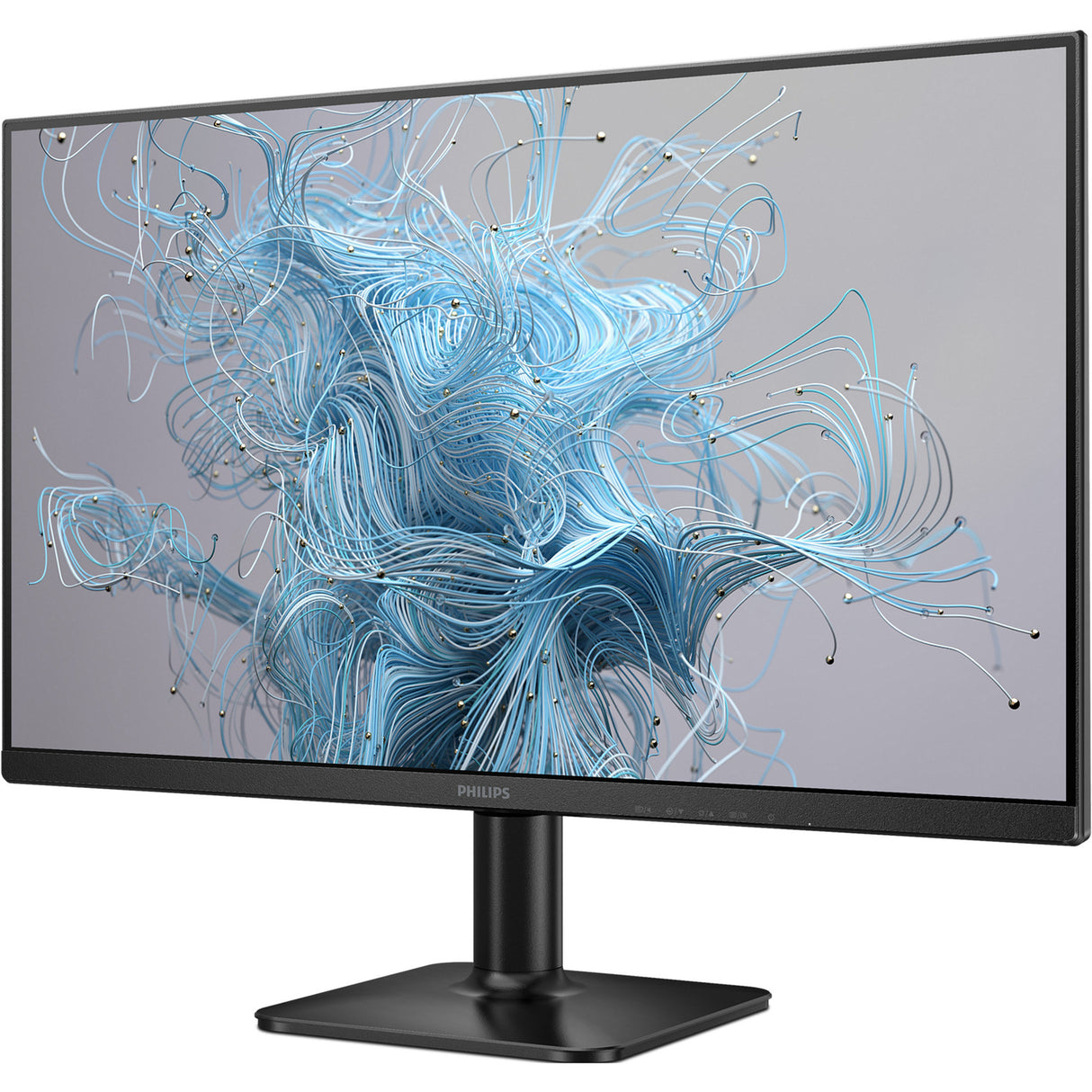 Monatóir Philips 24e2n1100lb 23.8 (dubh, hdmi, vga)