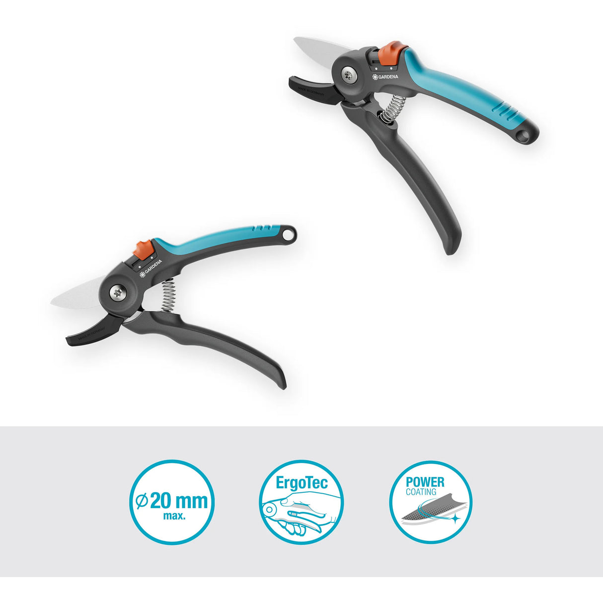 Gardena Pruning Schéier supercut dréchent Holz Ambol