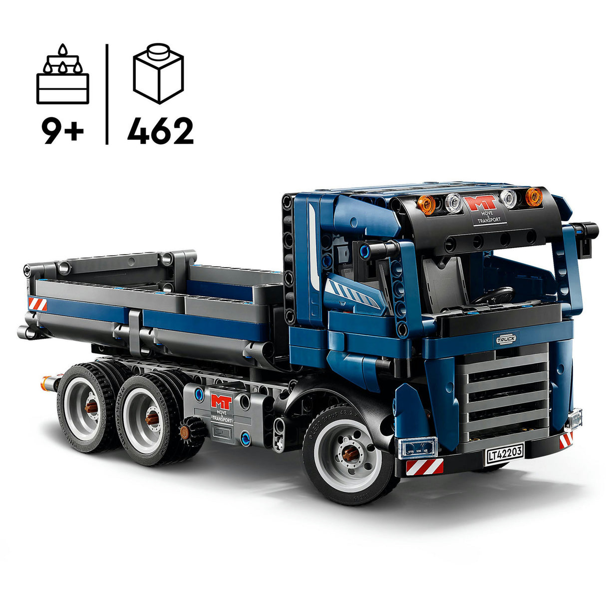 Lego Technic 42203 Camion mat Kippfunktioun