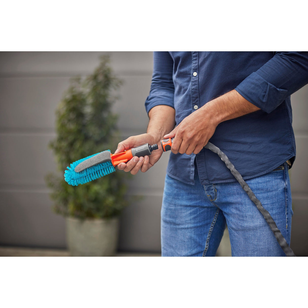 Gardena CleansStem Fietsbrush Botzen Set