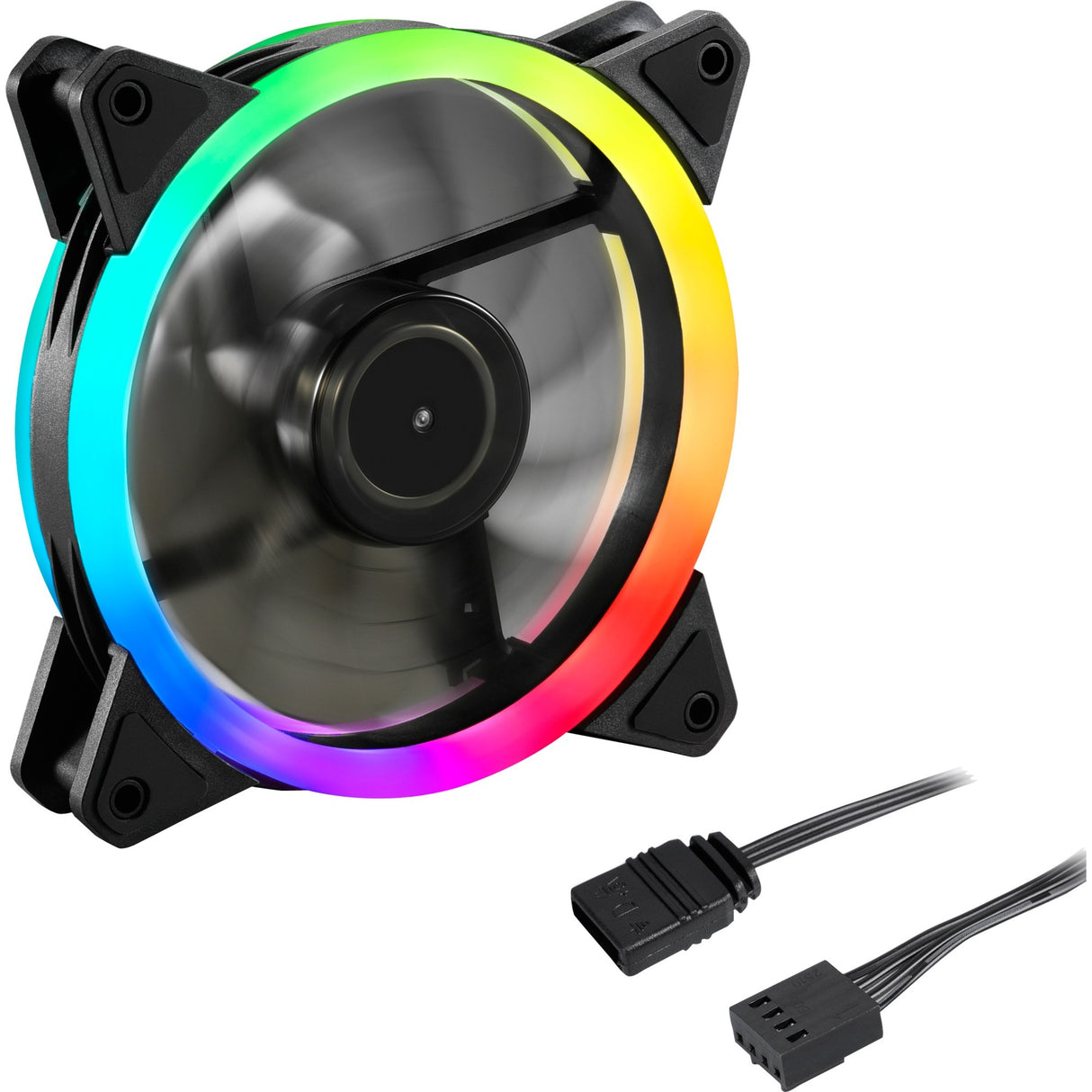 Sharkoon Sharkoon SHARK lapátok PWM RGB ventilátor