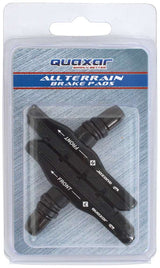 Quaxar 72mm cartridge brake shoes for shimano black