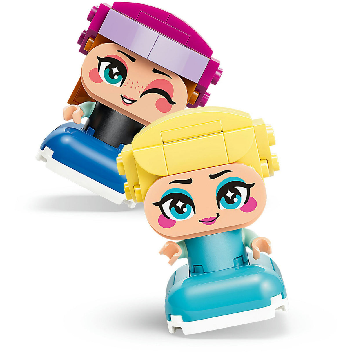 Lego disney mini anna elsa konstravimo žaislai