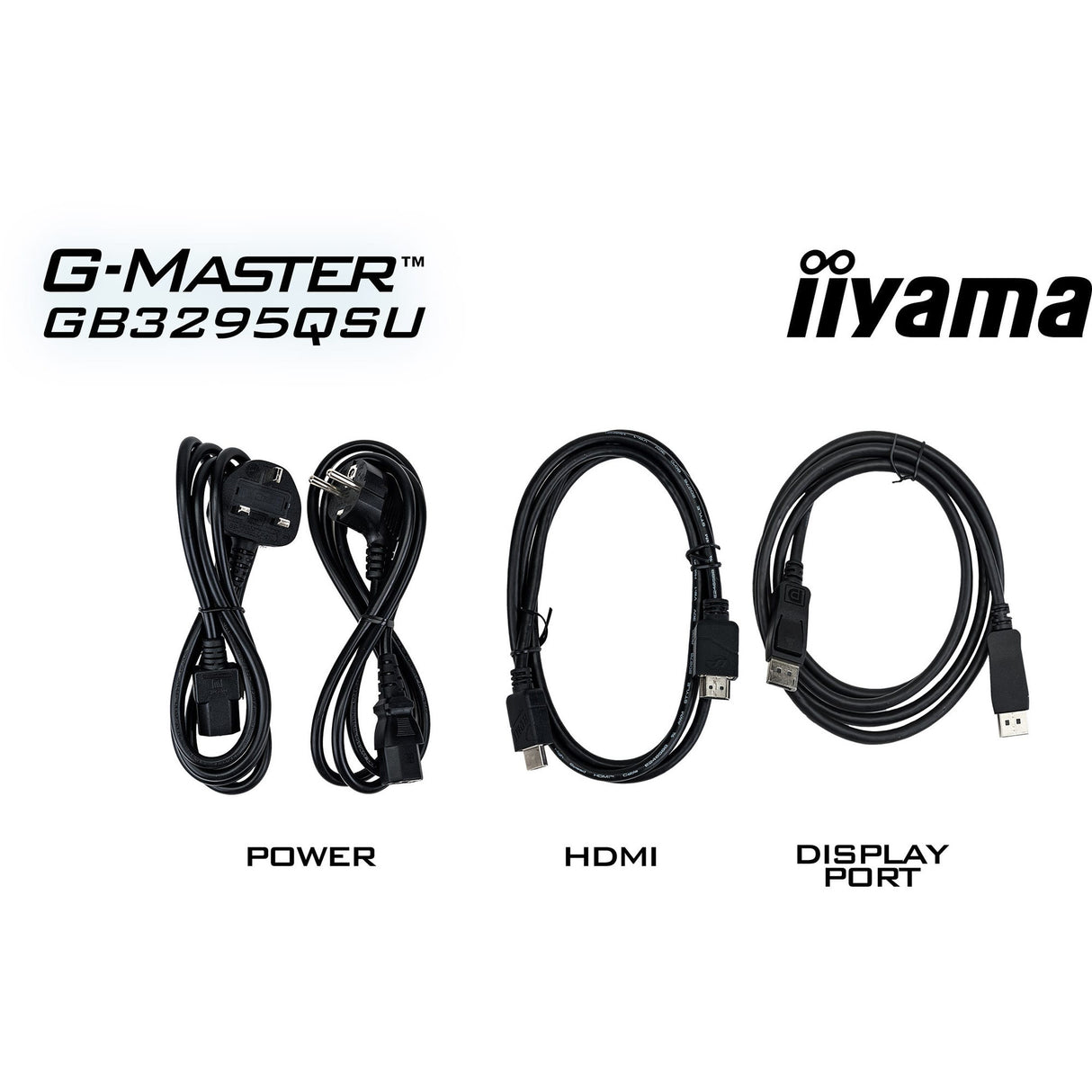 Iiyama g-master gold phoenix gb3295qsu-b1 31.5 gaming monitor (zwart (mat), 240 hz, hdmi, displayport, amd freesync)