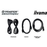 Iiyama g-master gold phoenix gb3295qsu-b1 31.5 gaming monitor (zwart (mat), 240 hz, hdmi, displayport, amd freesync)