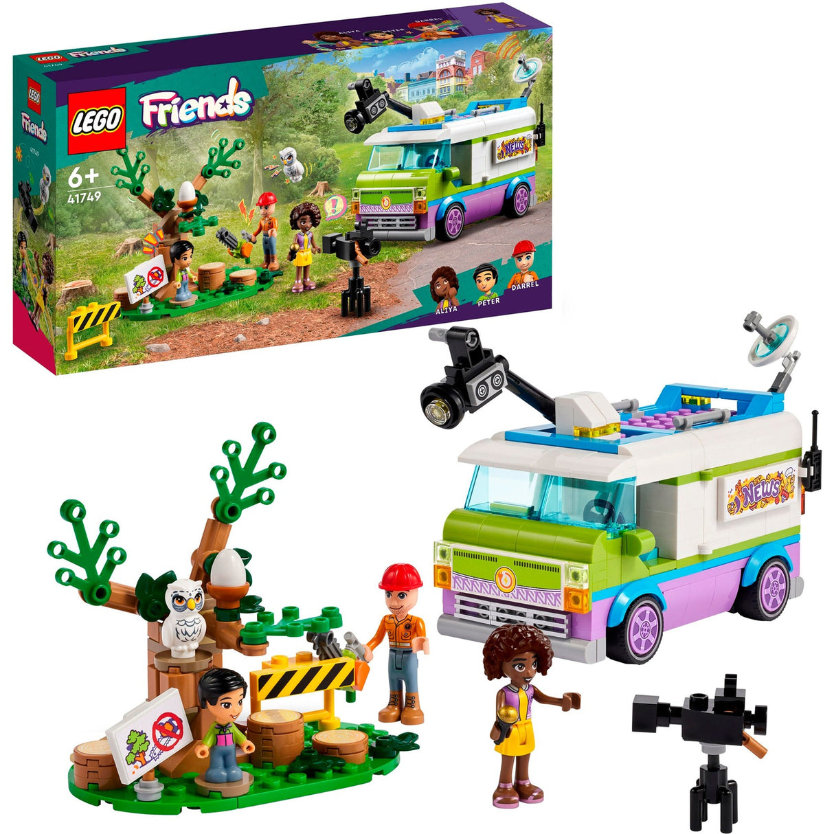 Lego Friends - Neiegkeet Camionnette Spillsaachen (41749)