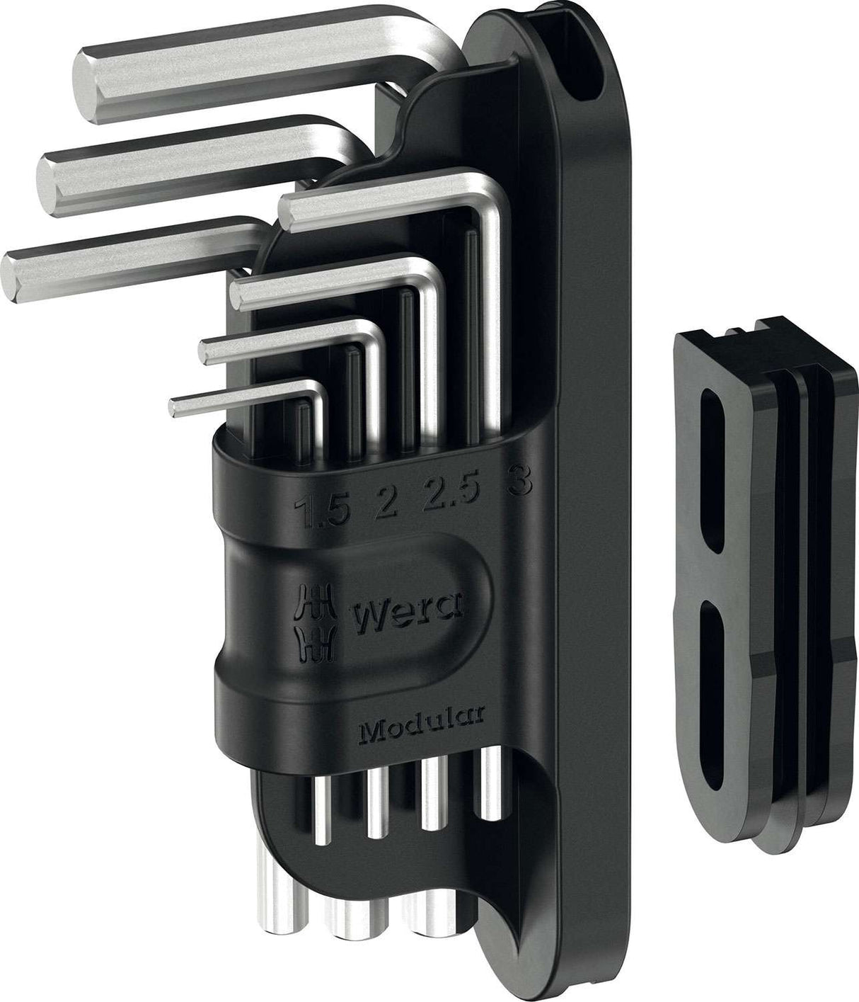 Wera tool-check modular l-keys hex-plus 1, 7 pieces