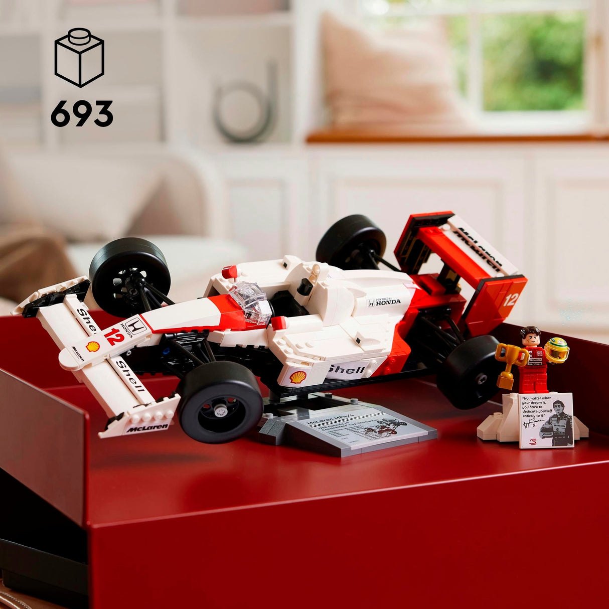 Icone LEGO 10330 McLaren MP4 4 e Ayrton Senna
