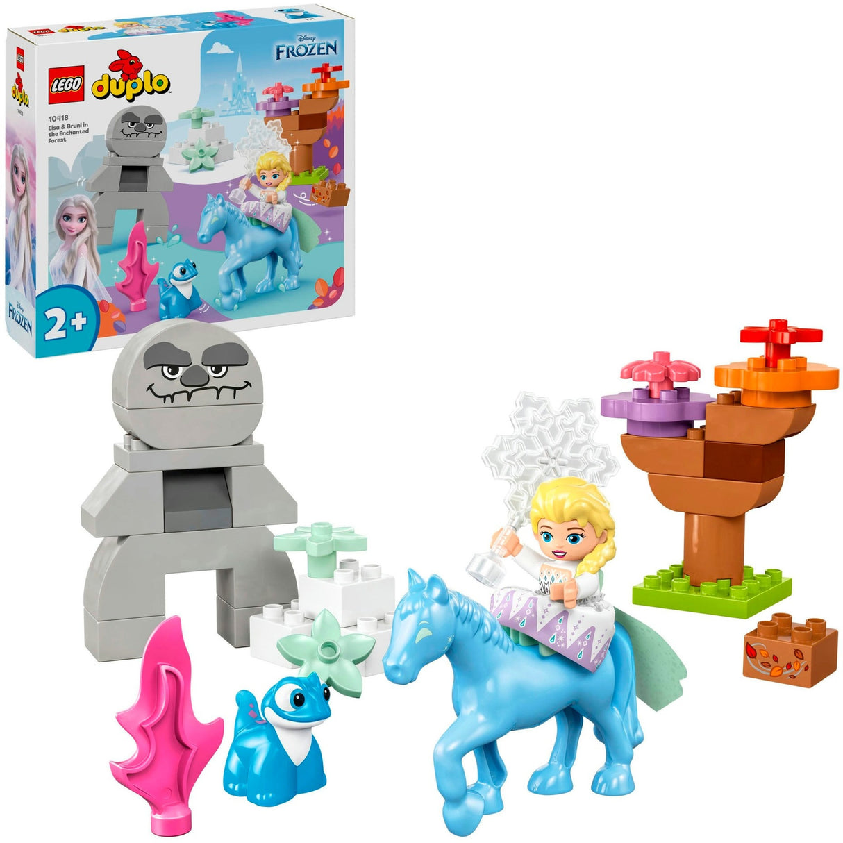 LEGO DUPLO 10418 Elsa e Bruni nella foresta incantata