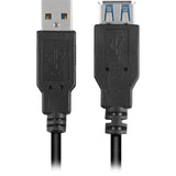 Sharkoon USB 3.0 extension cable (black, 1 meter)