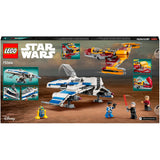 E-Wingus vs. Shin Hati's Starfighter Spaceship Set