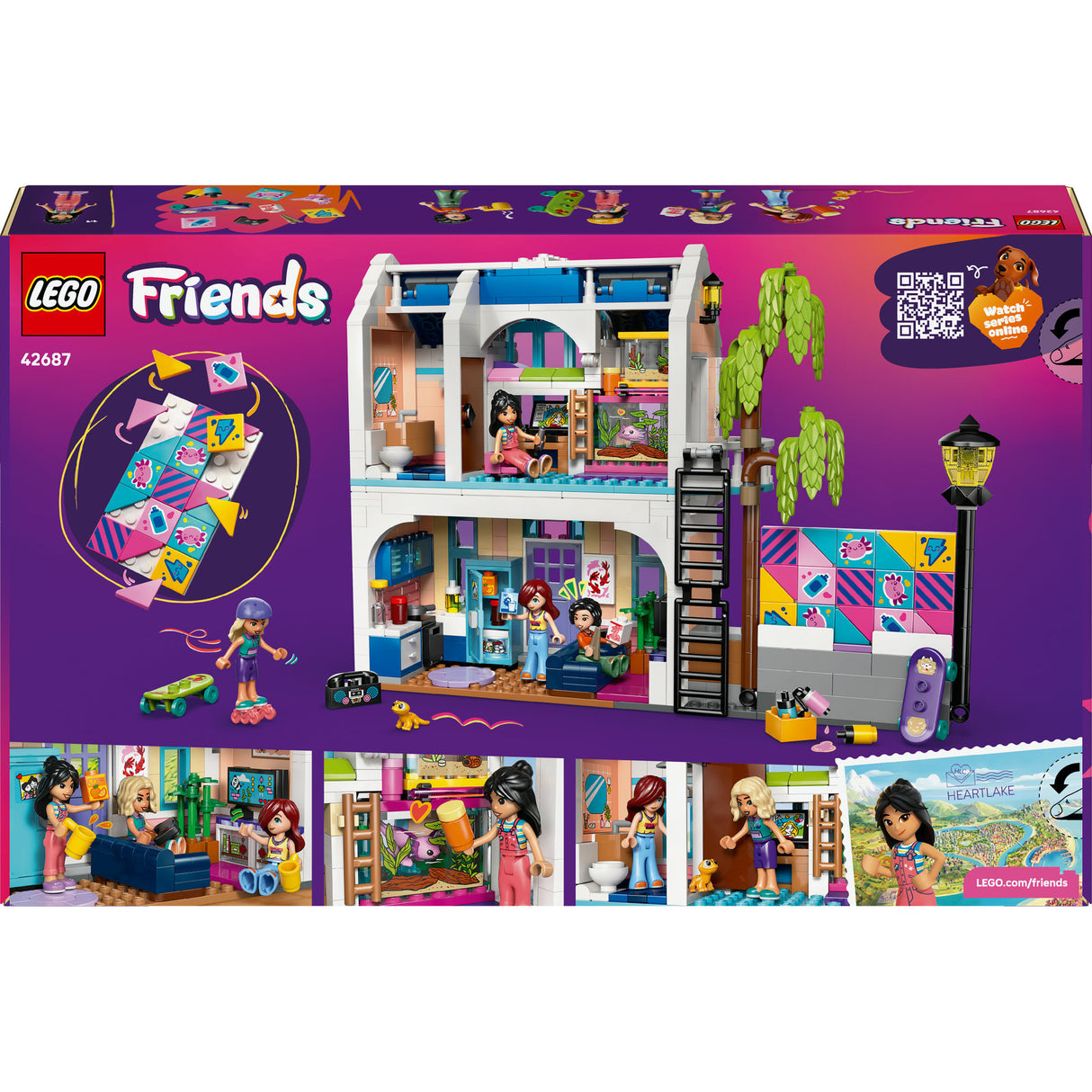 Lego draugai - Liano namo konstravimo žaislas (42687)
