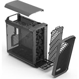 Fractal Design Torrent Gray TG Light Tint Midi Tower Case (Gray | 2x USB-A | 1x USB-C | Tempered Glass)