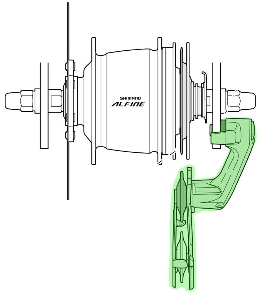 Shimano Chain Tensioner Alfine CT-S500