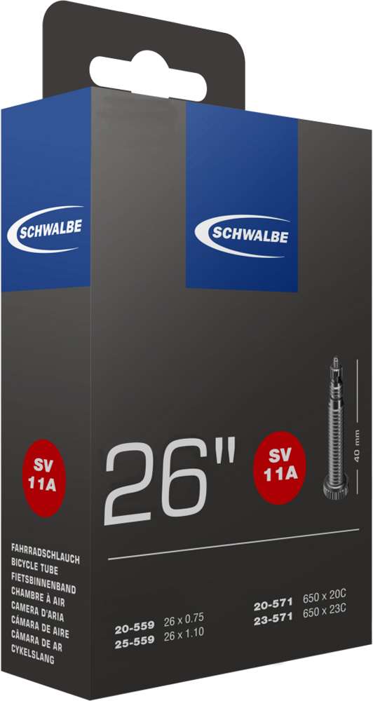 Schwalbe indre rør FV SV11A 26 25-559 571