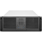 Silverstone rm41-506 rack behuizing (zwart | 2x usb-a 3.2 (5 gbit s))