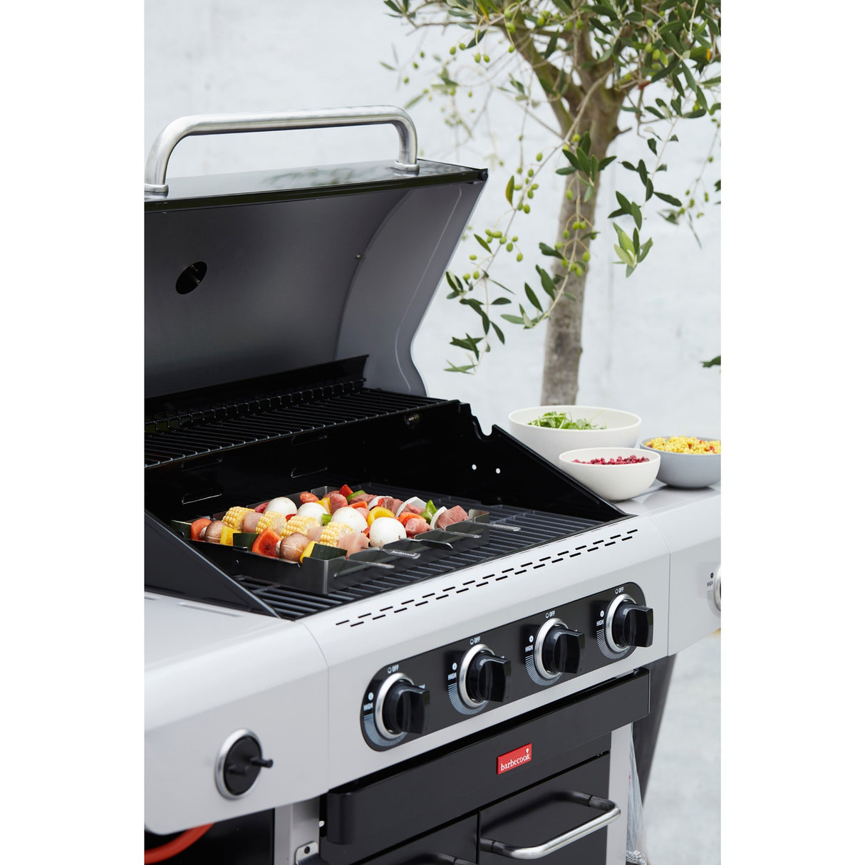 Barbecue Spielehalter