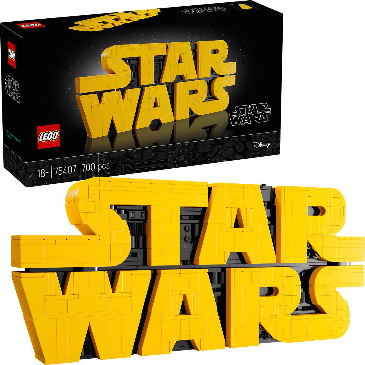 Lego star wars 75407 logotipo de star wars