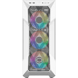 Cooler Master MasterBox TD500 Mesh V2 Midi Tower Case (White | 2x USB-A | 1x USB-C | RGB | Tempered Glass)