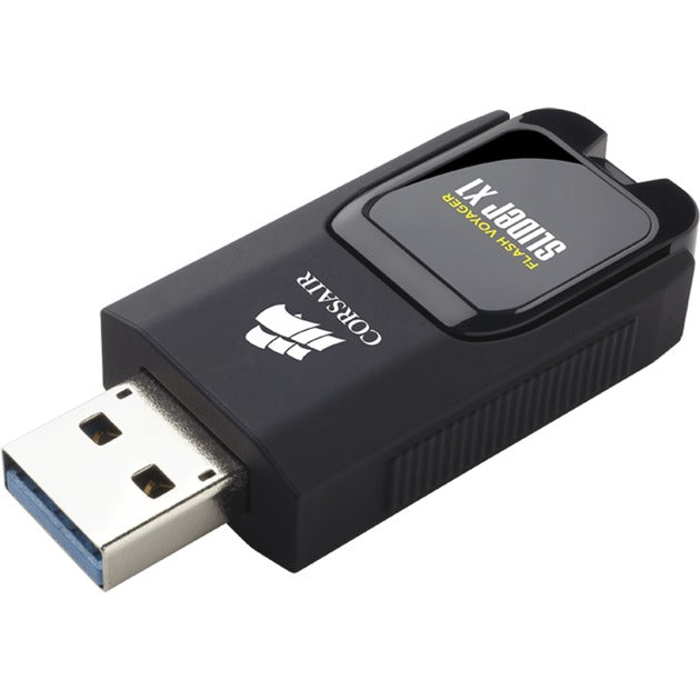 Corsair Flash Voyager Slider X1 USB 3.0 128 GB USB Stick (Black, CMFSL3X1-128GB)