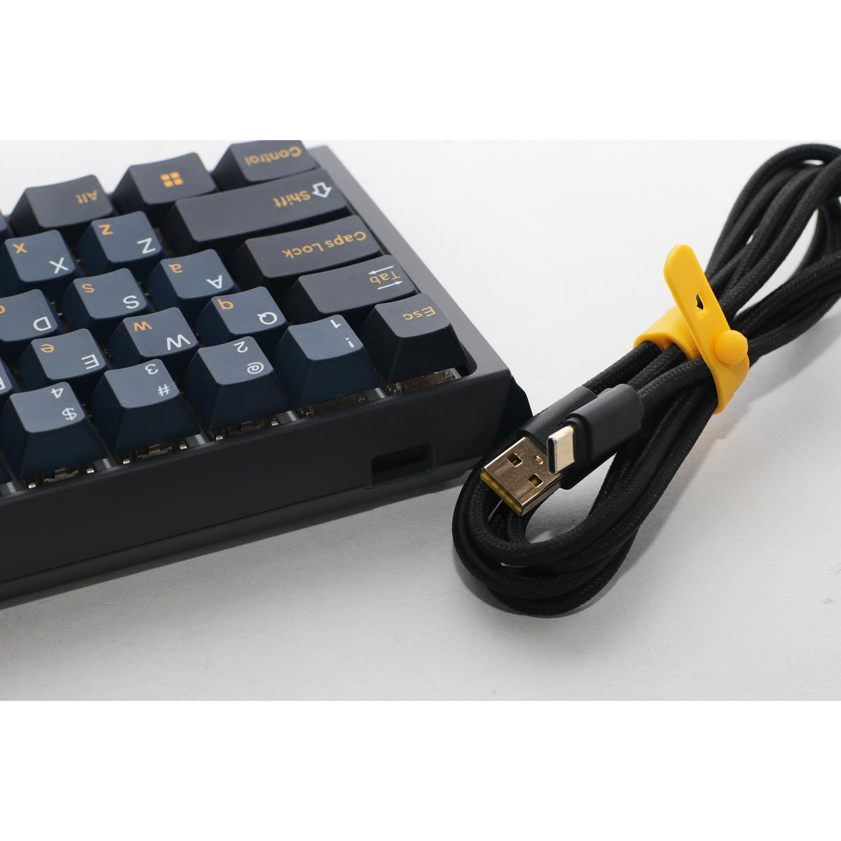 Ducky One 3 Pro Mini, gaming keyboard (black, US layout, Cherry MX2A Speed Silver, RGB LED, double-shot PBT, Quack Mechanics, 60%, hot-swap)