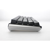 Ducky One 3 Classic Mini, keyboard (black and white, US layout, Cherry MX Silent Red, RGB LED, double-shot PBT, hot-swappable, Quack Mechanics, 60%)