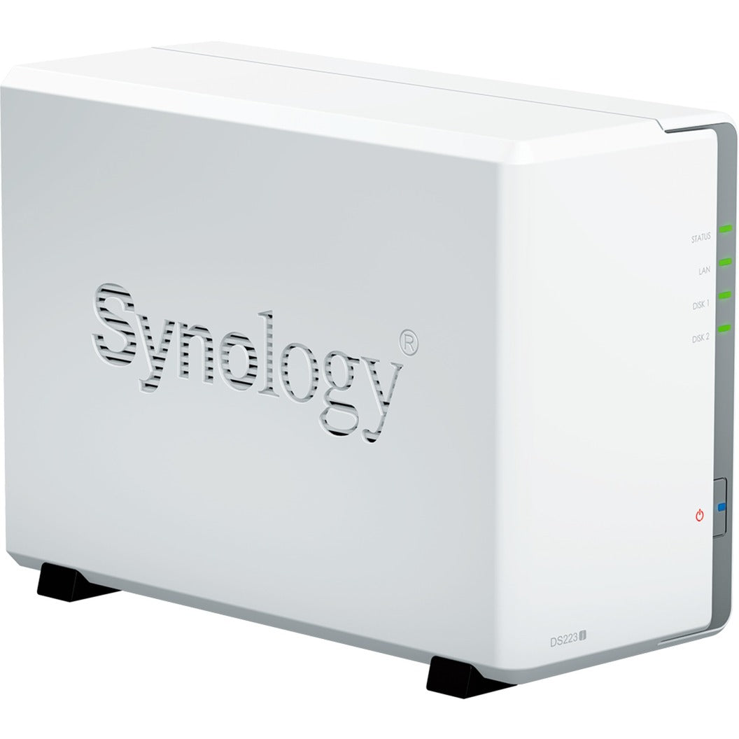 Synology DiskStation DS223j NAS (white, 2x USB 3.2 Gen 1)