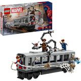 Lego super heroes marvel 76321 spider-man vs doc ock metro scene