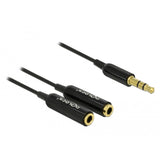 Dellock Cable Audio Splitter stéréo Jack mâle 3,5 mm> 2x s