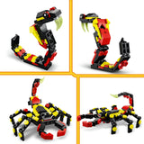 Lego creator 31159 divoká zvířata: vzrušující pavouk
