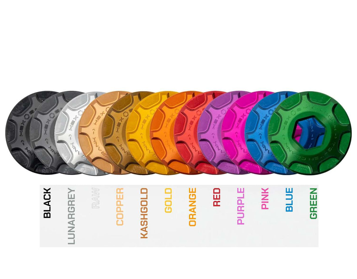 Oak components crank cap set for sram dub oak - m18 m30lh