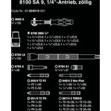Waa 8100 SA 9 Zyklop Speed ​​Rasseln Set