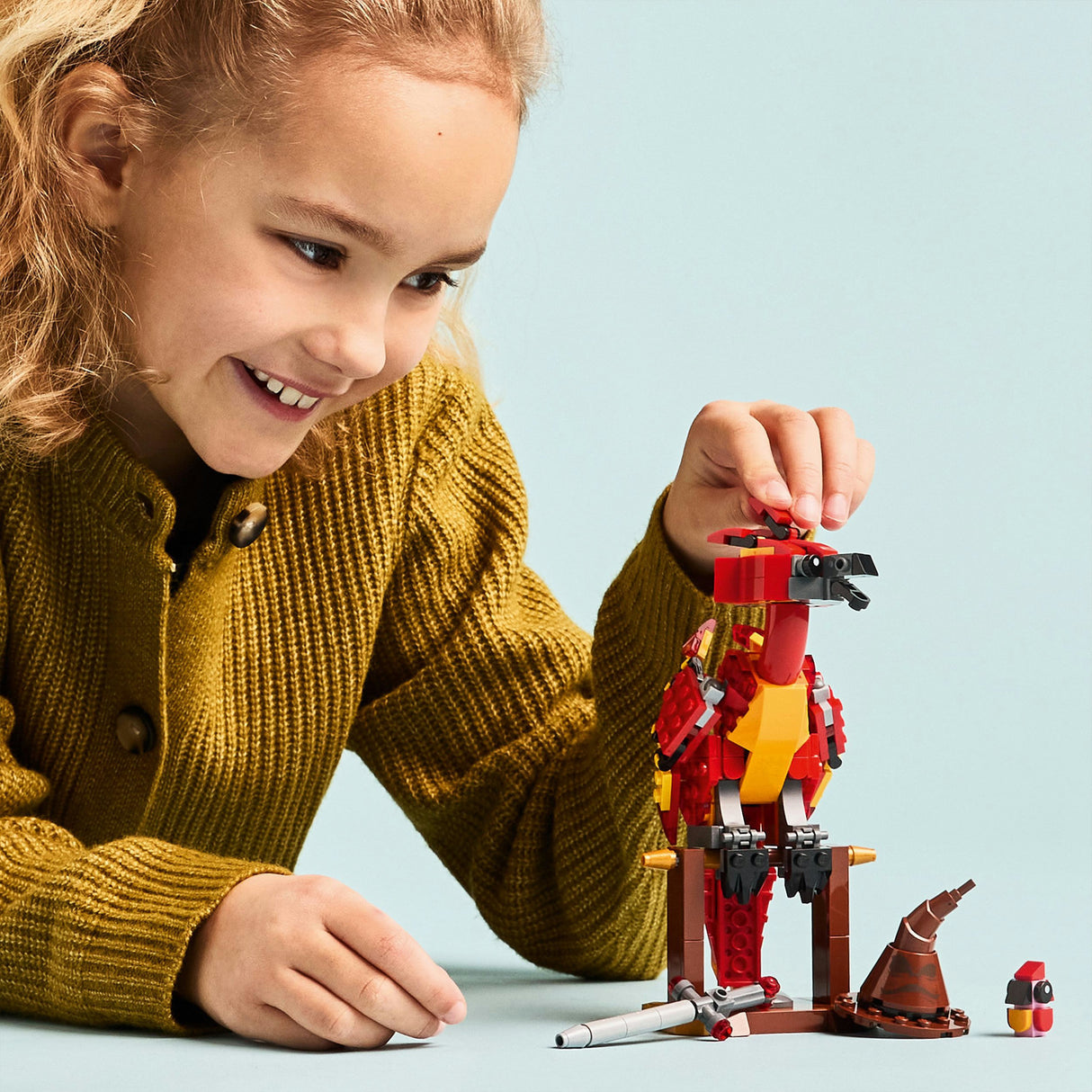 Lego 76448 harry potter felix the phoenix by dumbledore