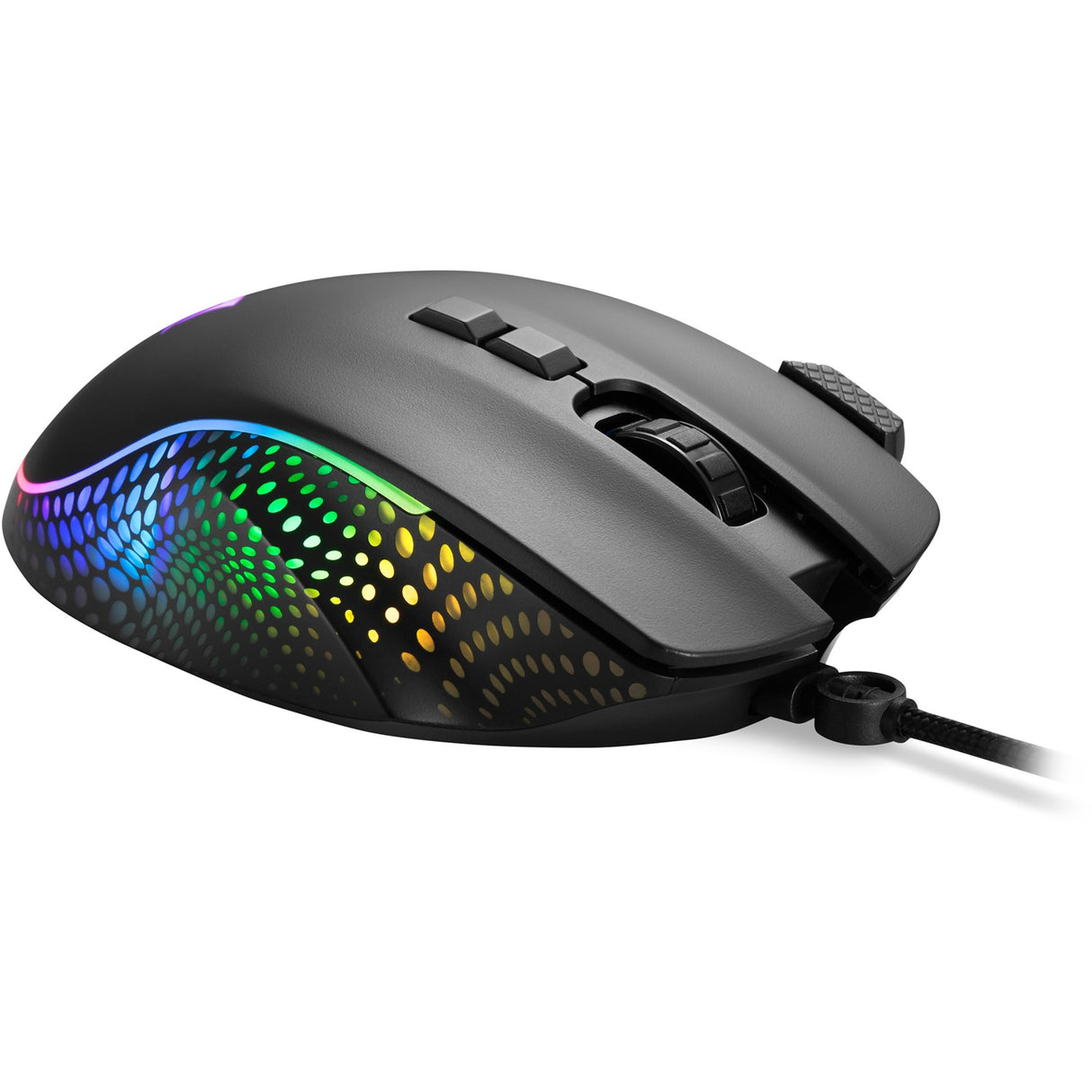 Mouse da gioco Sharkoon Shark Force III (nero, 400 - 12.800 dpi, LED RGB)