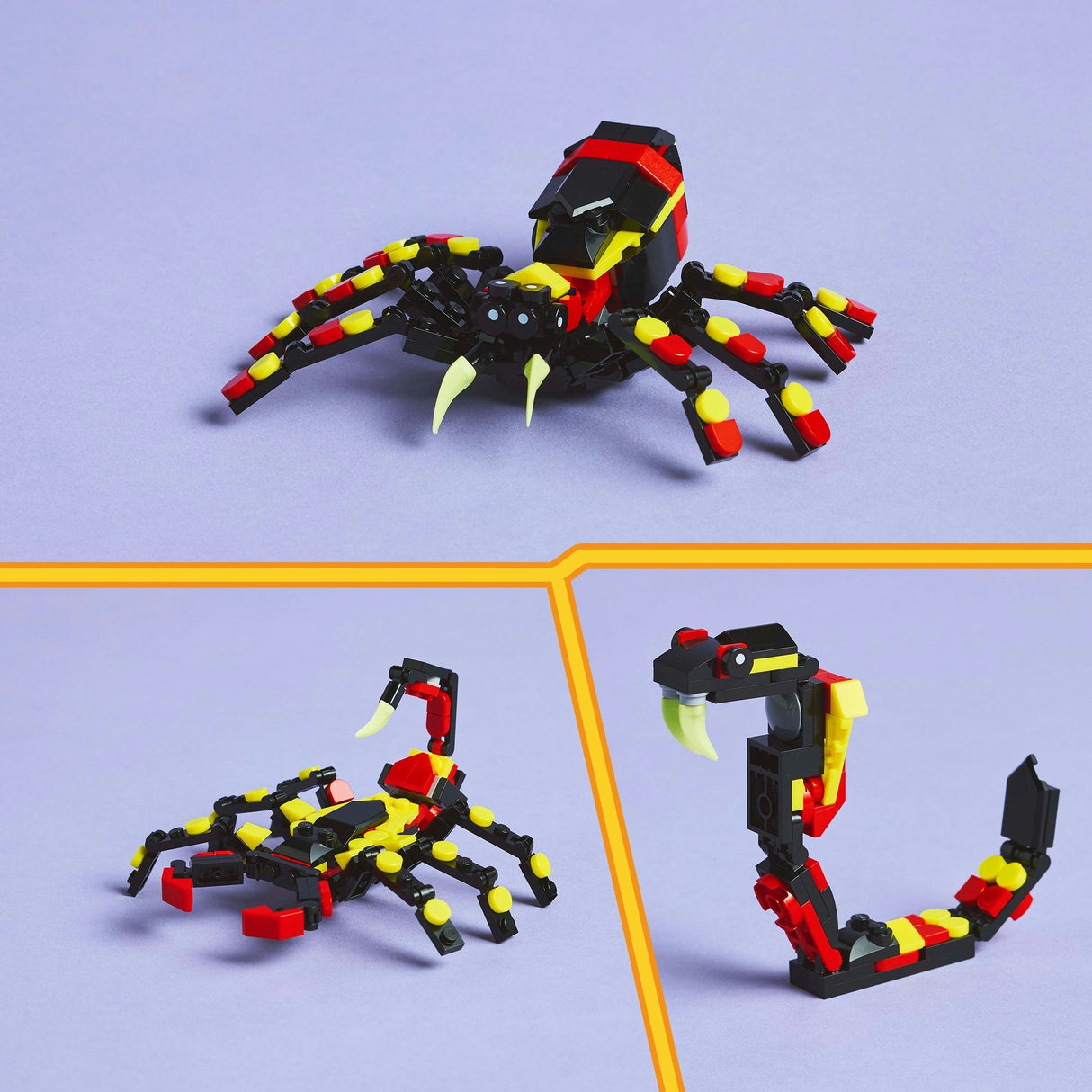 Lego-skaber 31159 vilde dyr: spændende edderkop