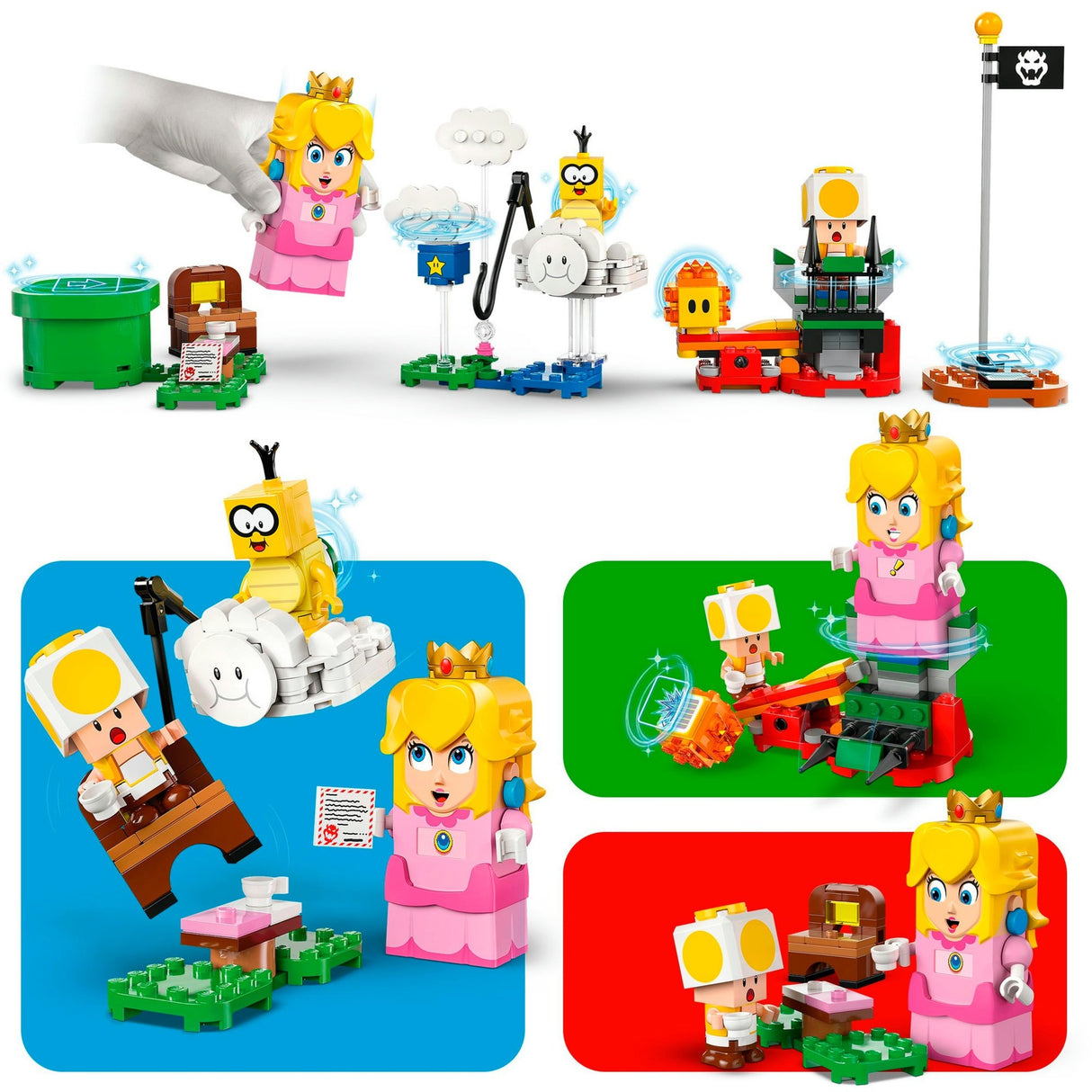 Lego super mario 71441 aventuras com pêssego interativo