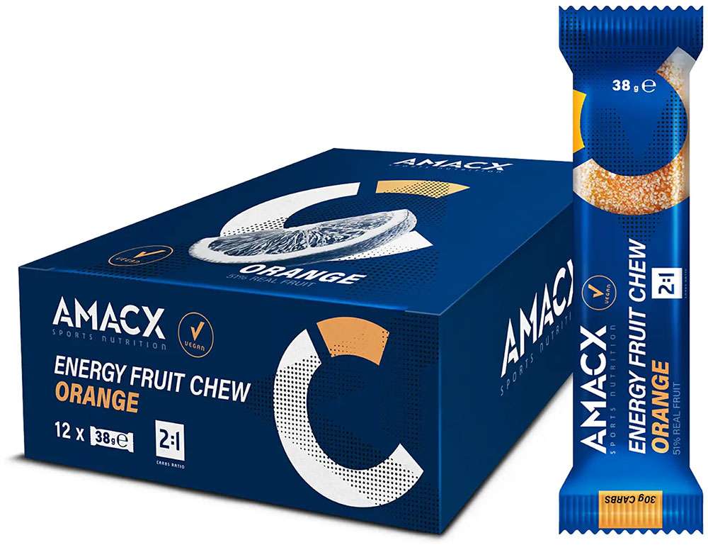 Amacx energy fruit chew bar 12er box