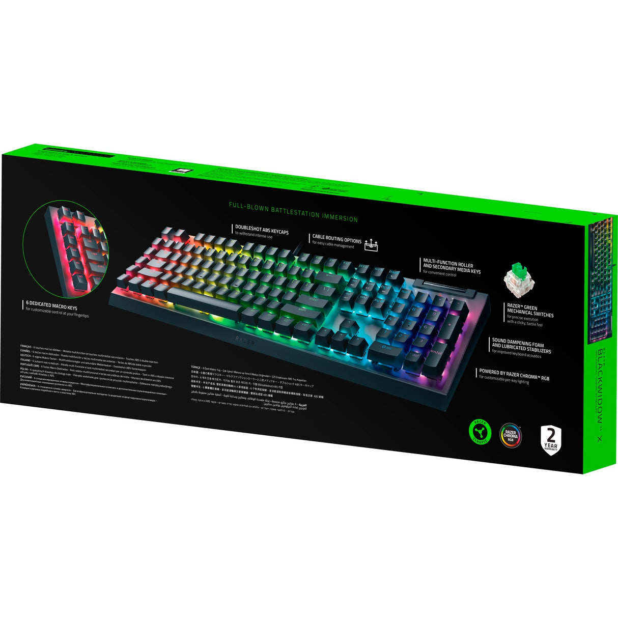 Razer Blackwidow v4 x