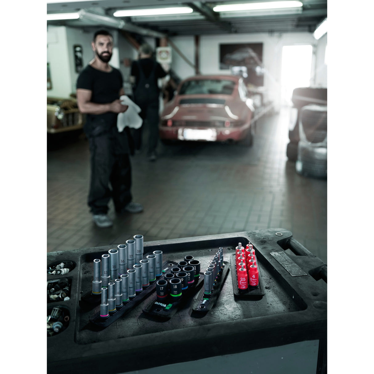 Wera belt c - deep 1 socket set, with 1/2-inch drive, 6-piece - 05004565001